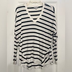 Long sleeve stripped shirt